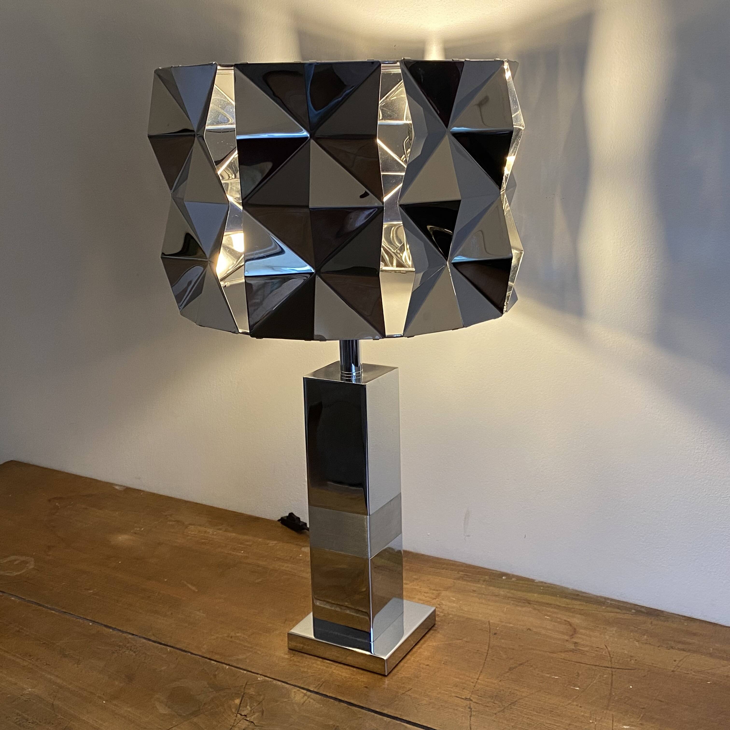 Vintage lamp. 1970. space age.