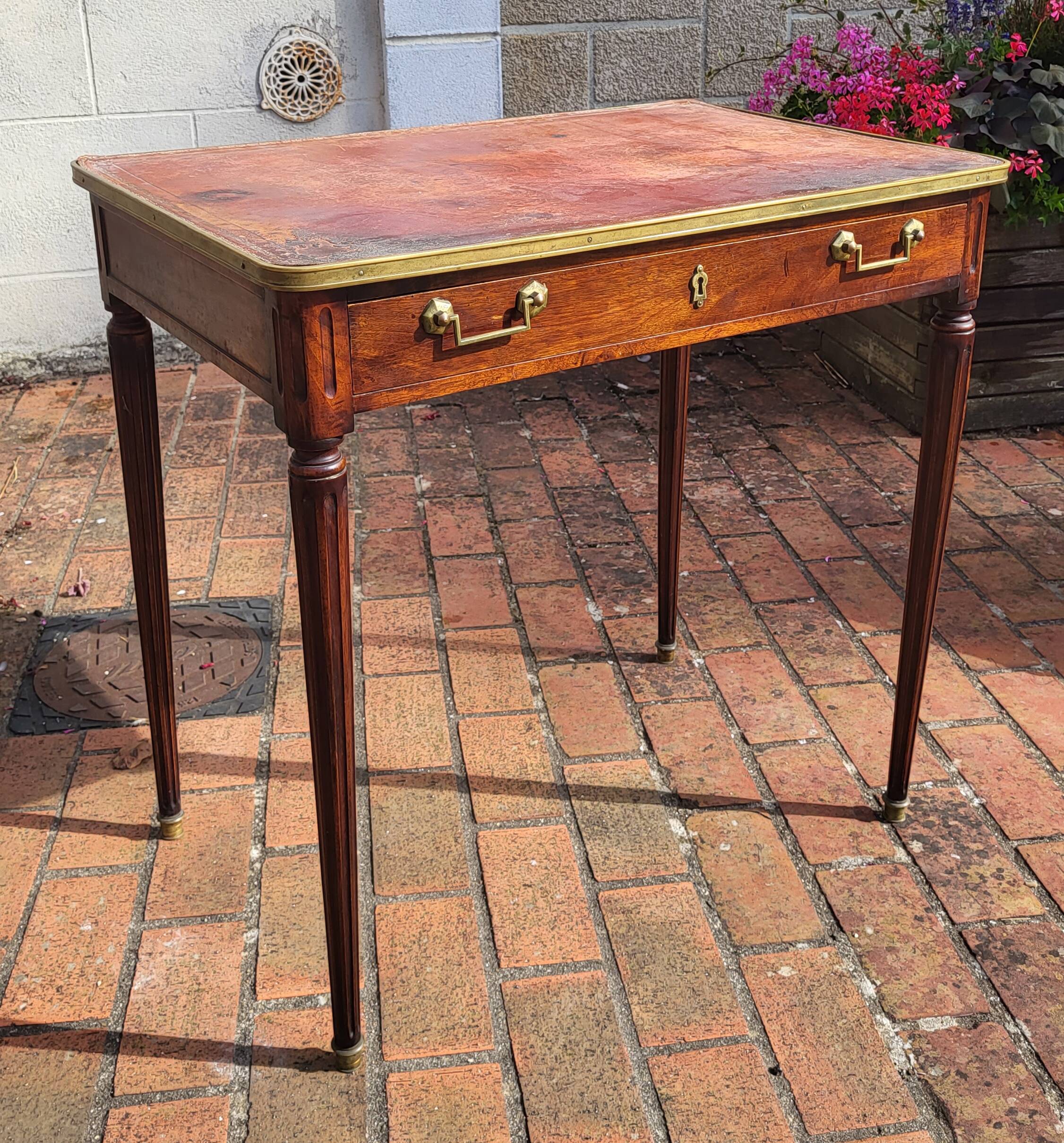 Louis XVI style desk, 19th century