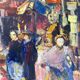 Jour de marché Parisien signé Landauer
