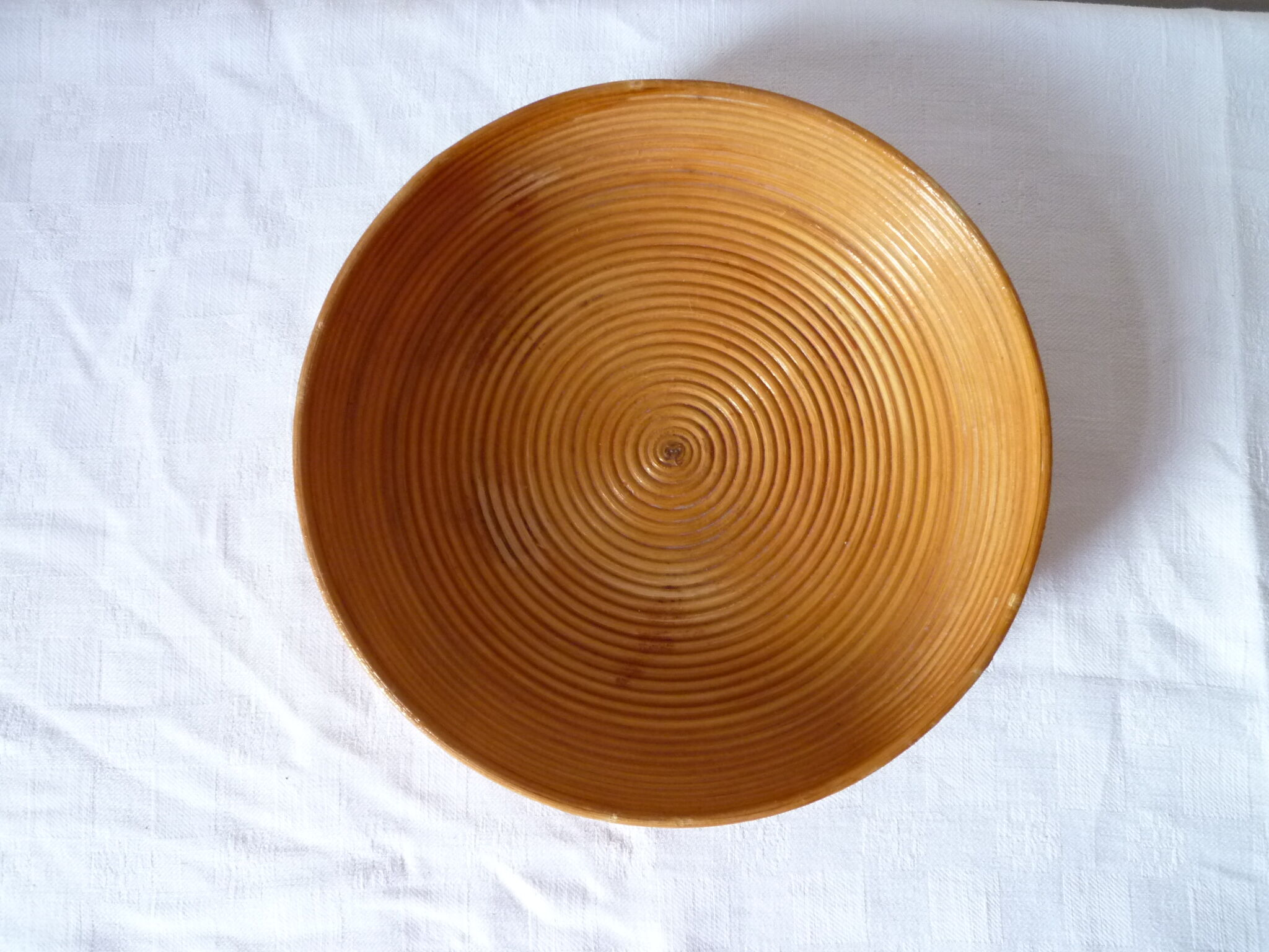 Rattan dish