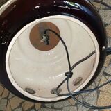 Vintage textured ceramic lamp