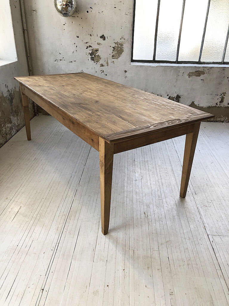 Oak farm table