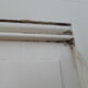 Pair of old beautiful white patina separation doors