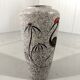 West-Germany pottery vase crane floor vase 1960’s