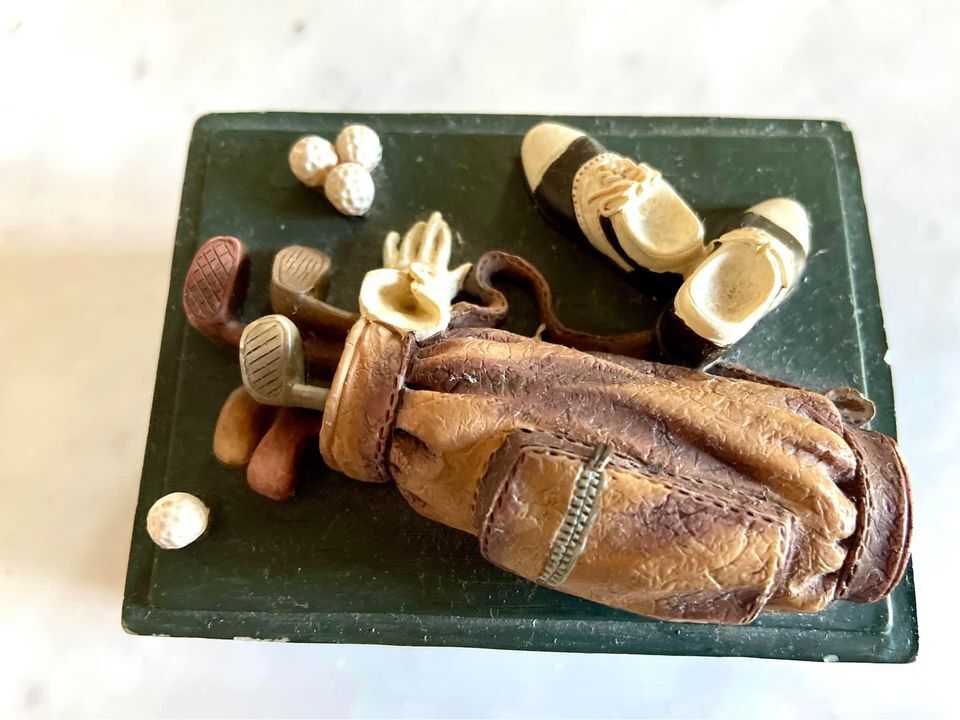 Golf-themed box
