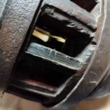 lamp, cart wheel hub