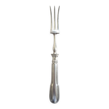 Antique Christofle silver-plated leg fork – A613