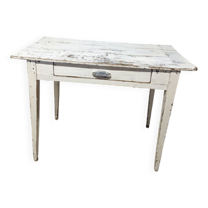 Table de ferme patinée