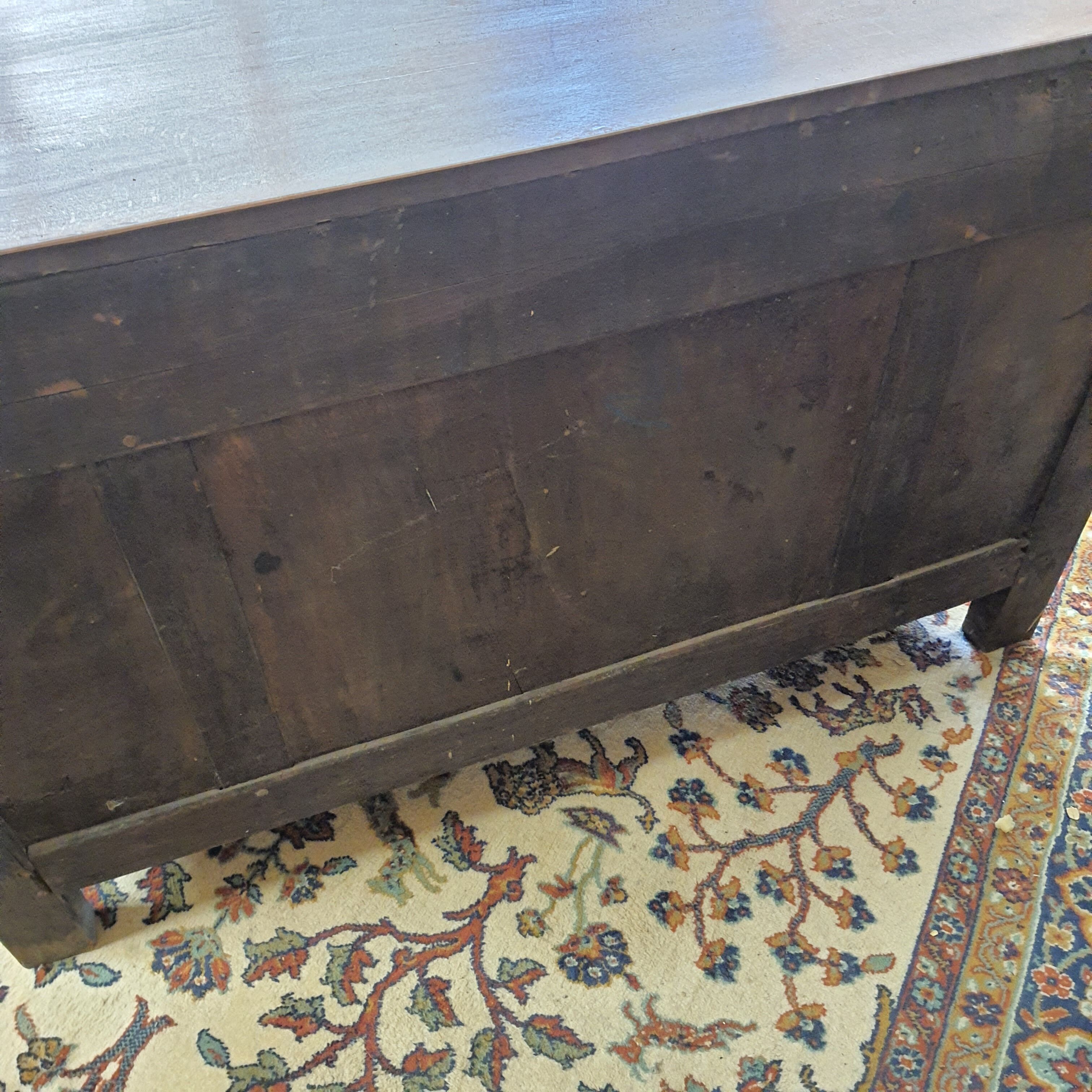 Walnut Regency chest of drawers