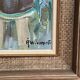Original Swedish Oil on Canvas – “Friends” by A. Wickgren – Vintage & Framed