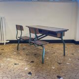 Double school desk