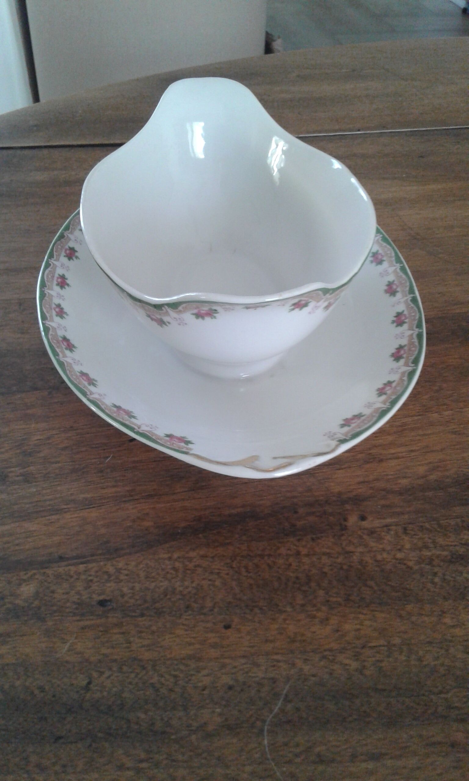 Gravy boat Limoges Mandavy de Mavaleix