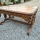 Bureau style renaissance en chêne