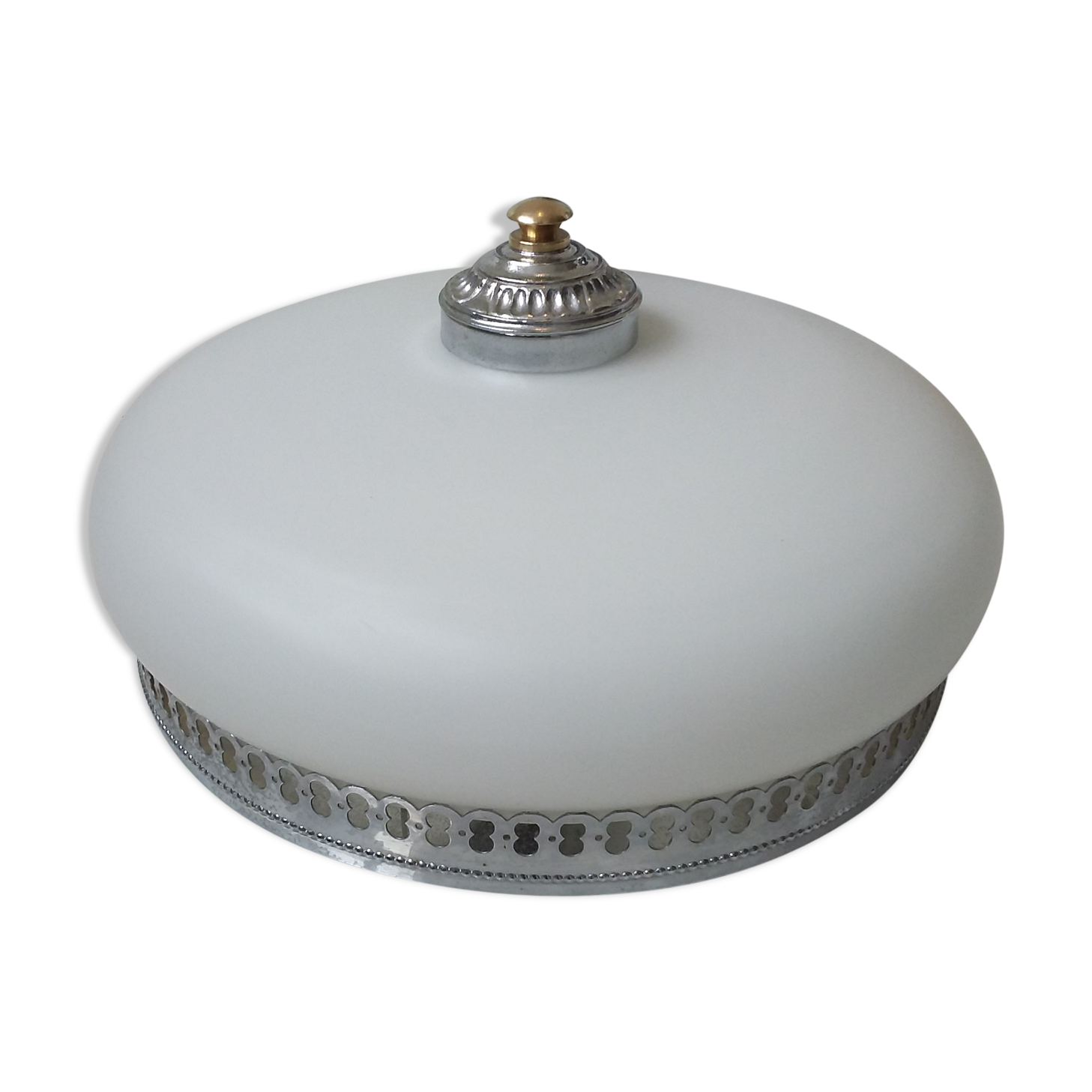 Vintage opaline ceiling