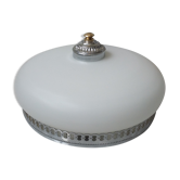 Plafonnier vintage opaline