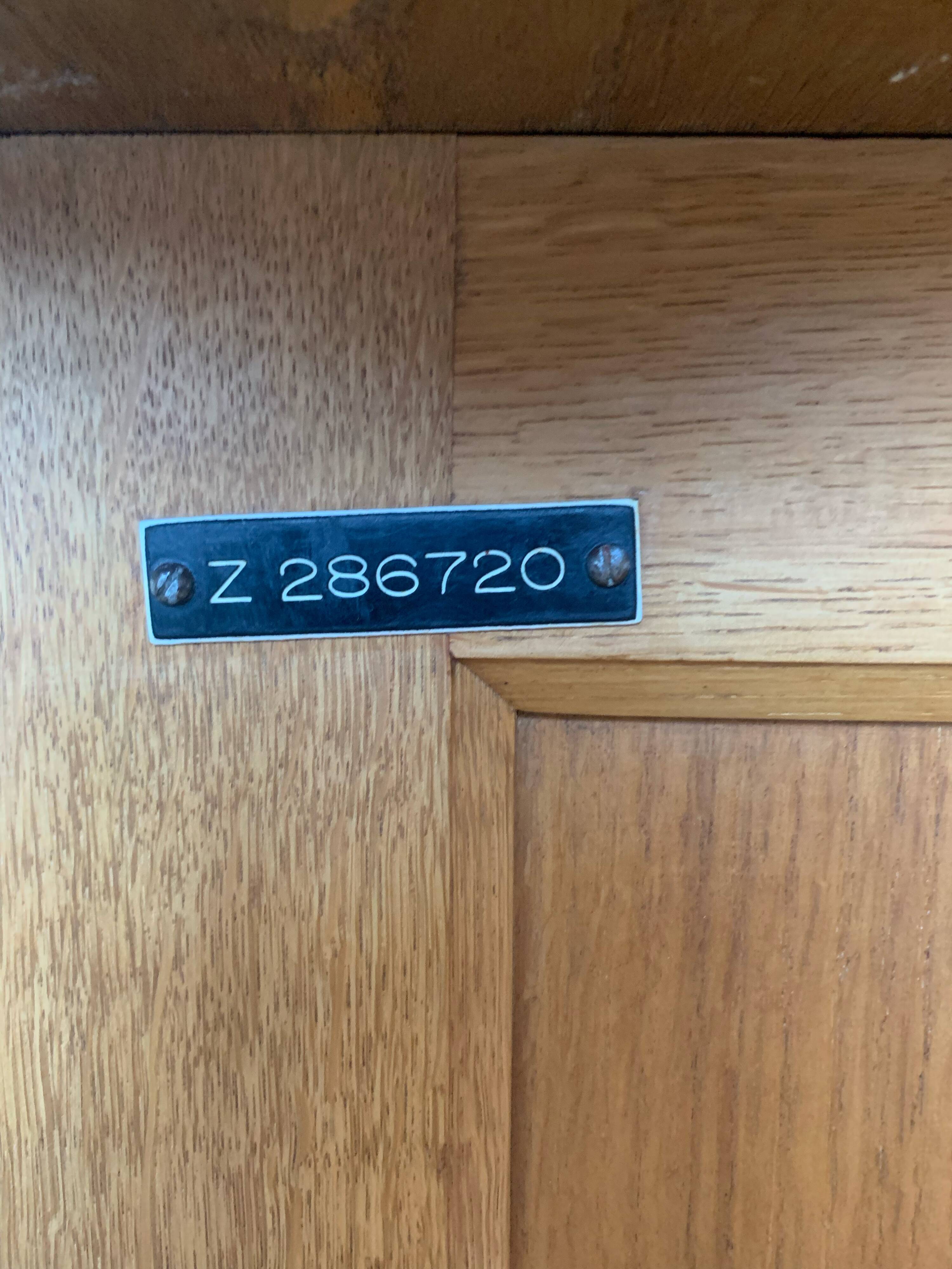 Wooden desk