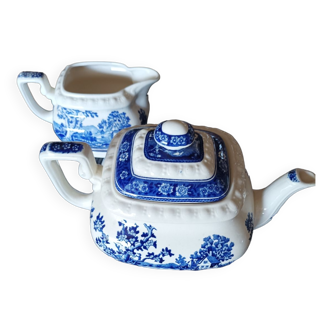 Théière et pot à lait Villeroy et boch