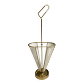Porte-parapluie en métal des années 1960, style Mategot