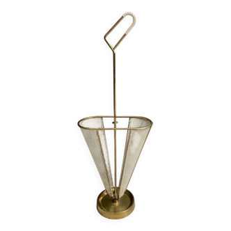 Metal umbrella stand 1960s, Mategot style