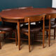 G plan fresco dining table & 6 chairs by victor wilkins 1960