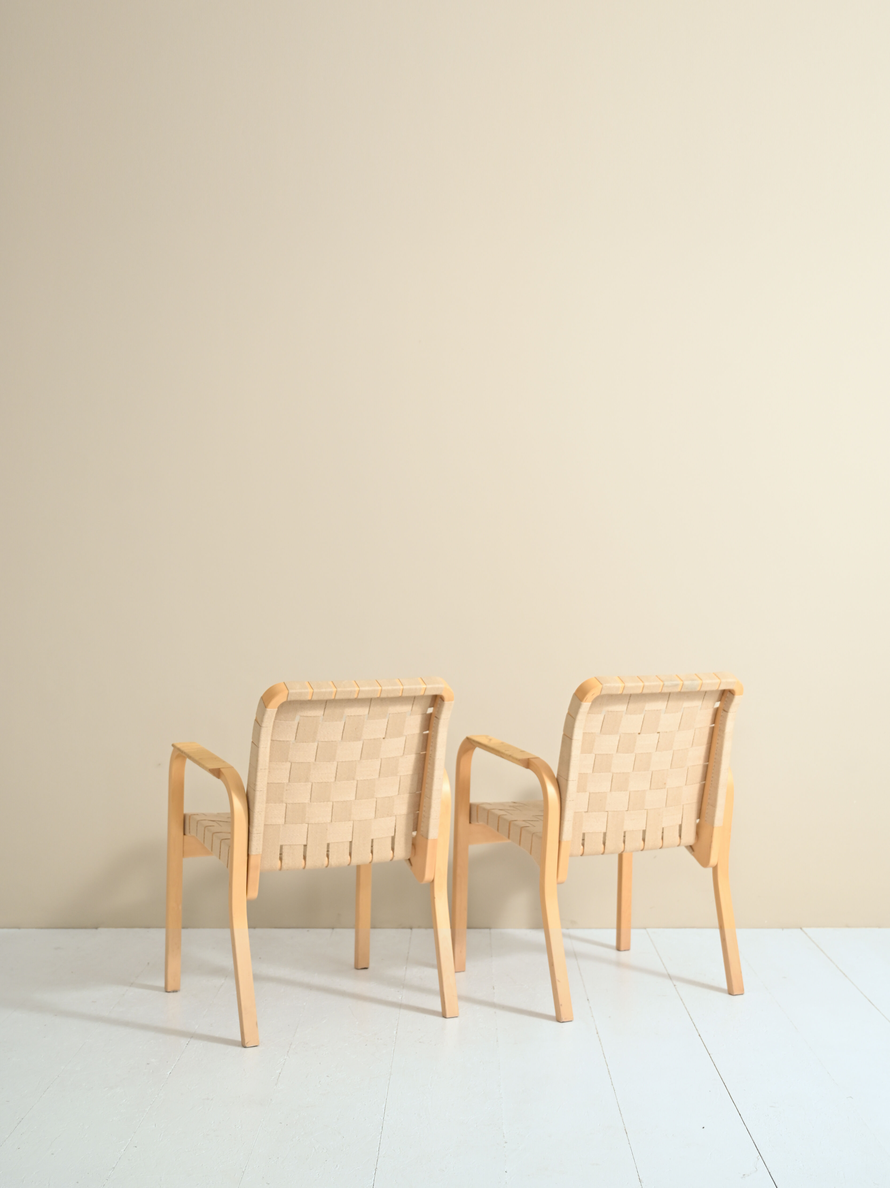 'Model 45' Armchairs by Alvar Aalto