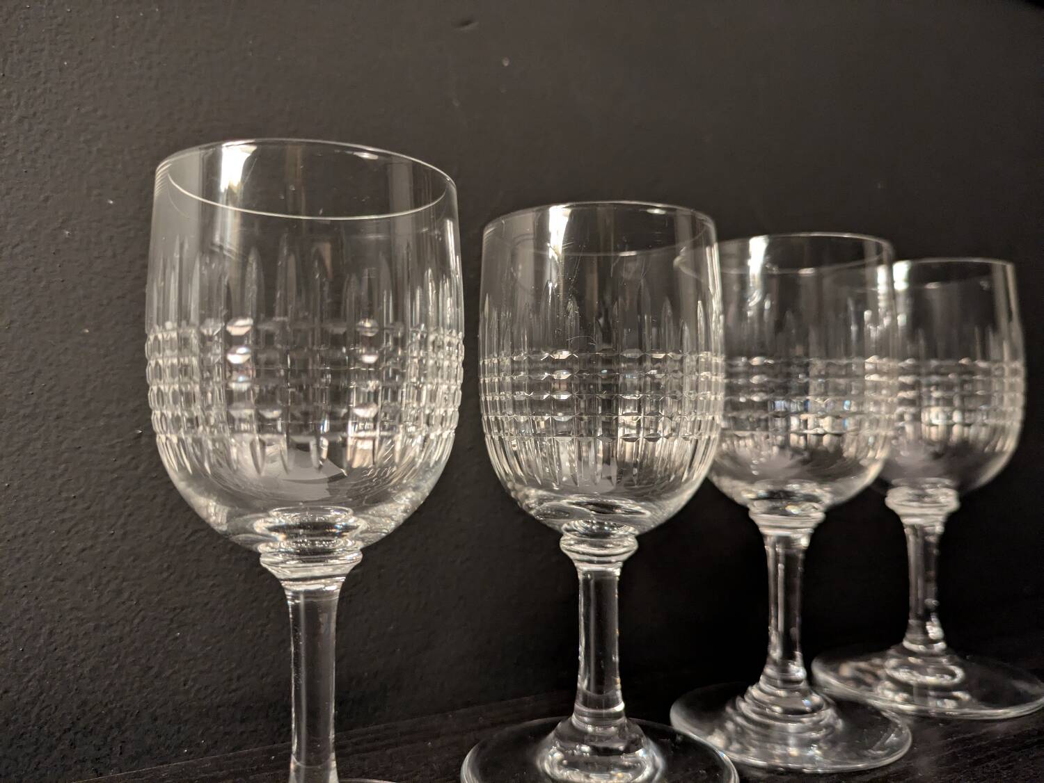 Nancy Baccarat glasses