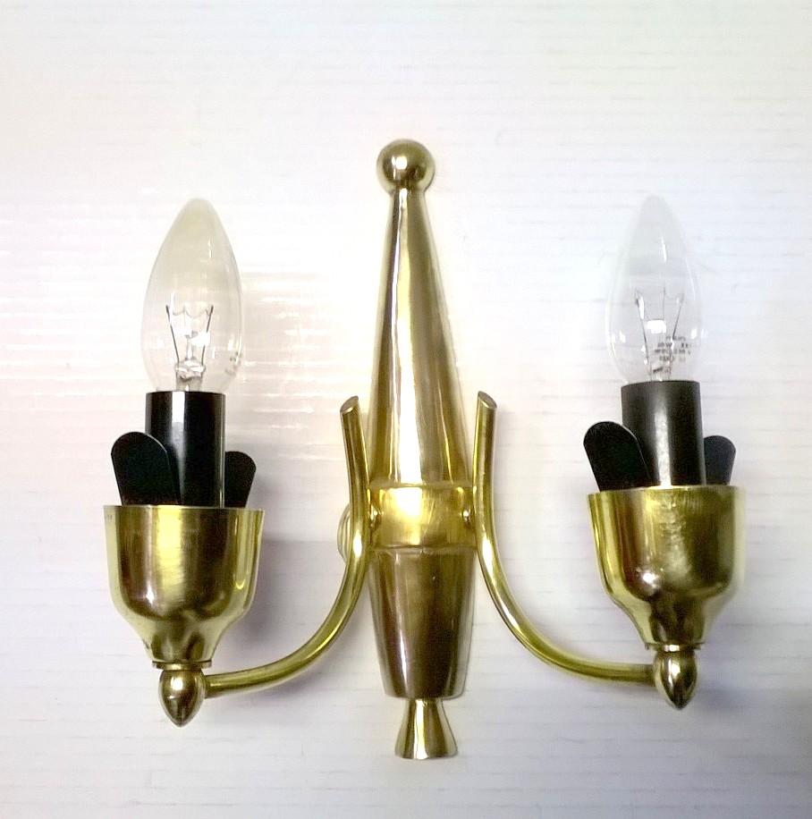 Pair of sconces by Angelo Lelii for Arredoluce 1950 s