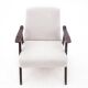Fauteuil beige, Pologne, années 1960