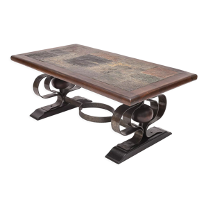 table basse brutaliste - 1940