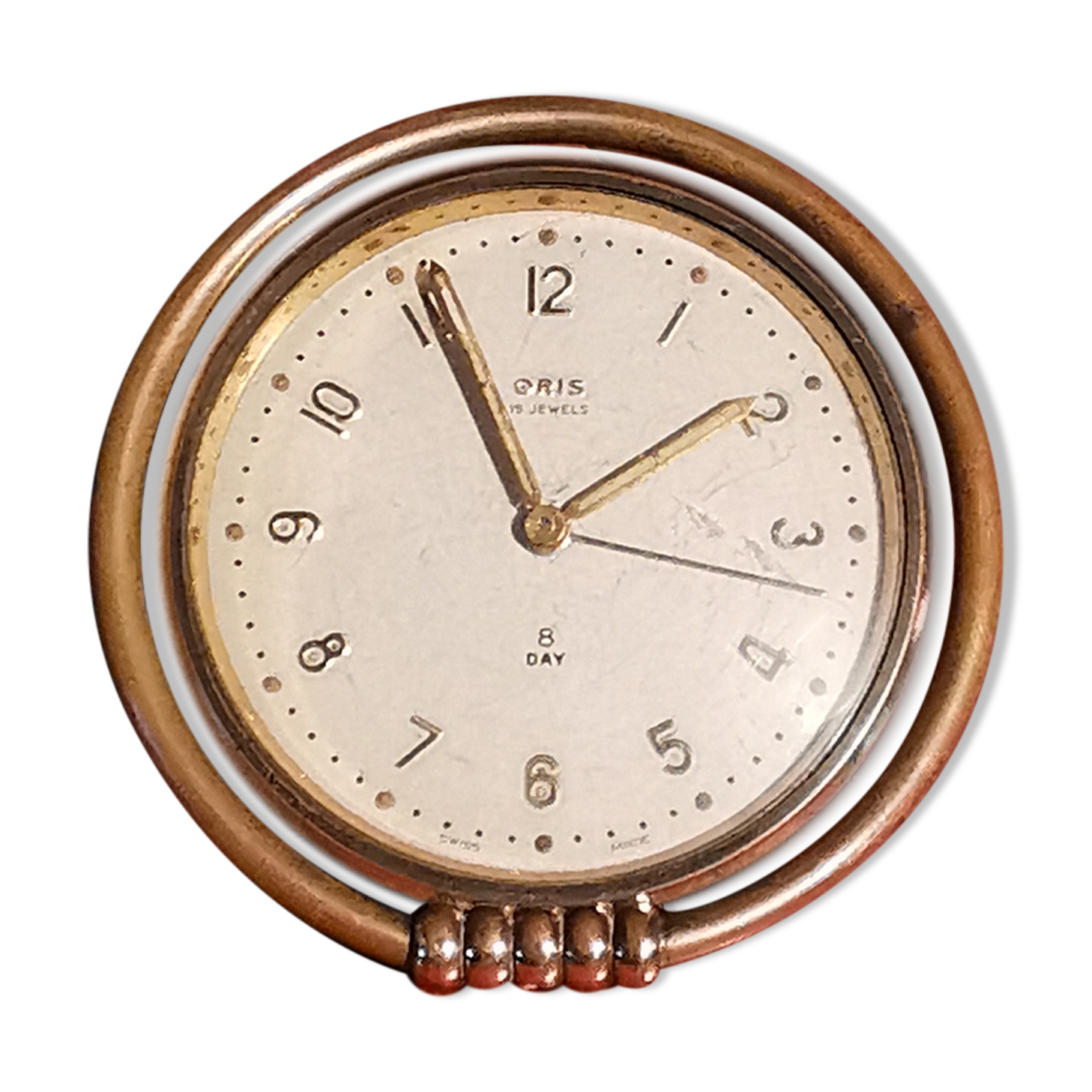 Travel awakening ORIS 8 days 15 jewels Switzerland