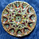 Plat 12 huitres barbotine de St Jean de Bretagne, 1950/60