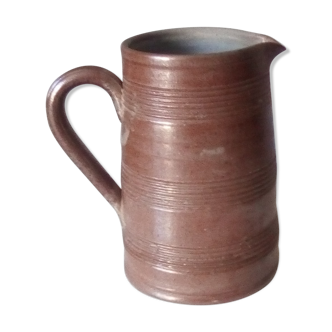 Vintage pitcher in glazed sandstone