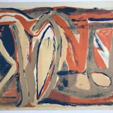 Bram VAN VELDE, Untitled, 1968. Original lithograph signed in pencil