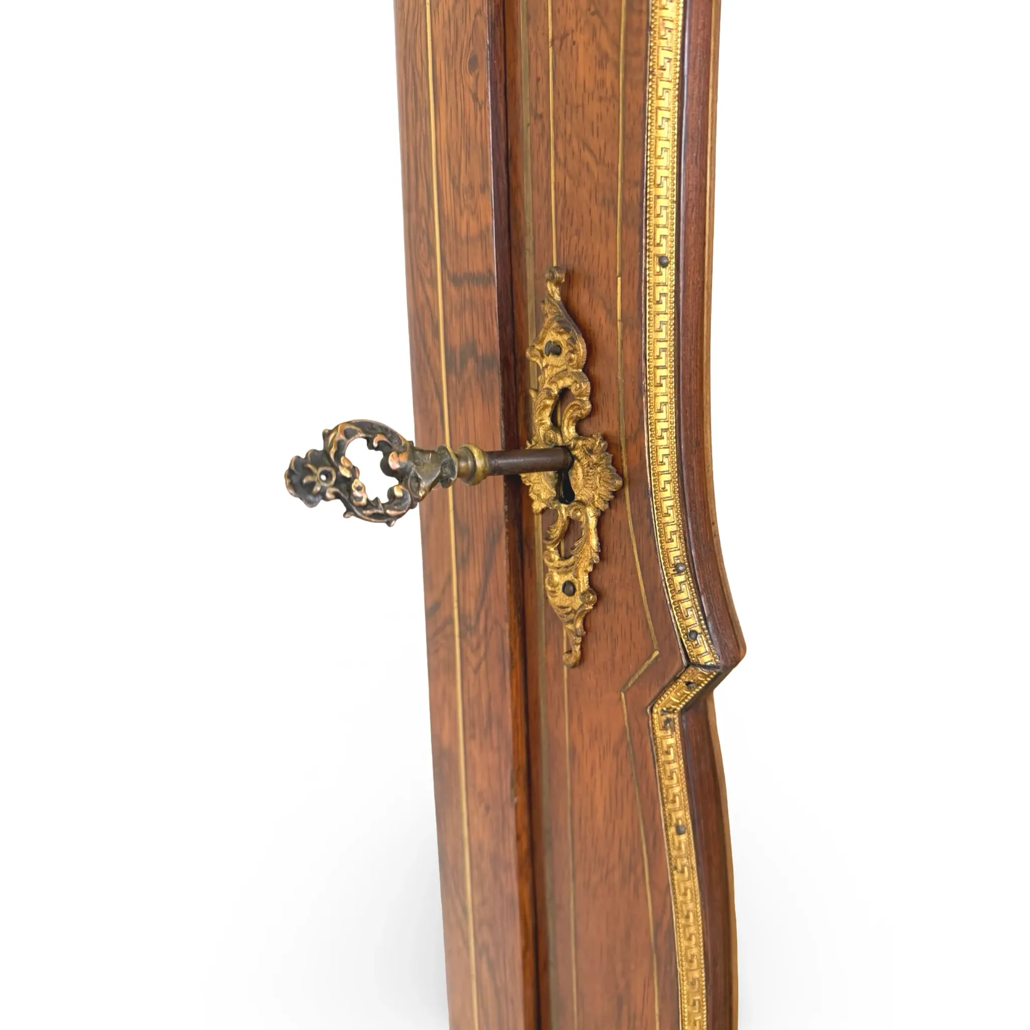 Elegant antique display cabinet, dating to 19th century