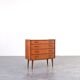 Mid Century Norwegian Teak Chest Of Drawers By Brødrene Blindheim For Sykky