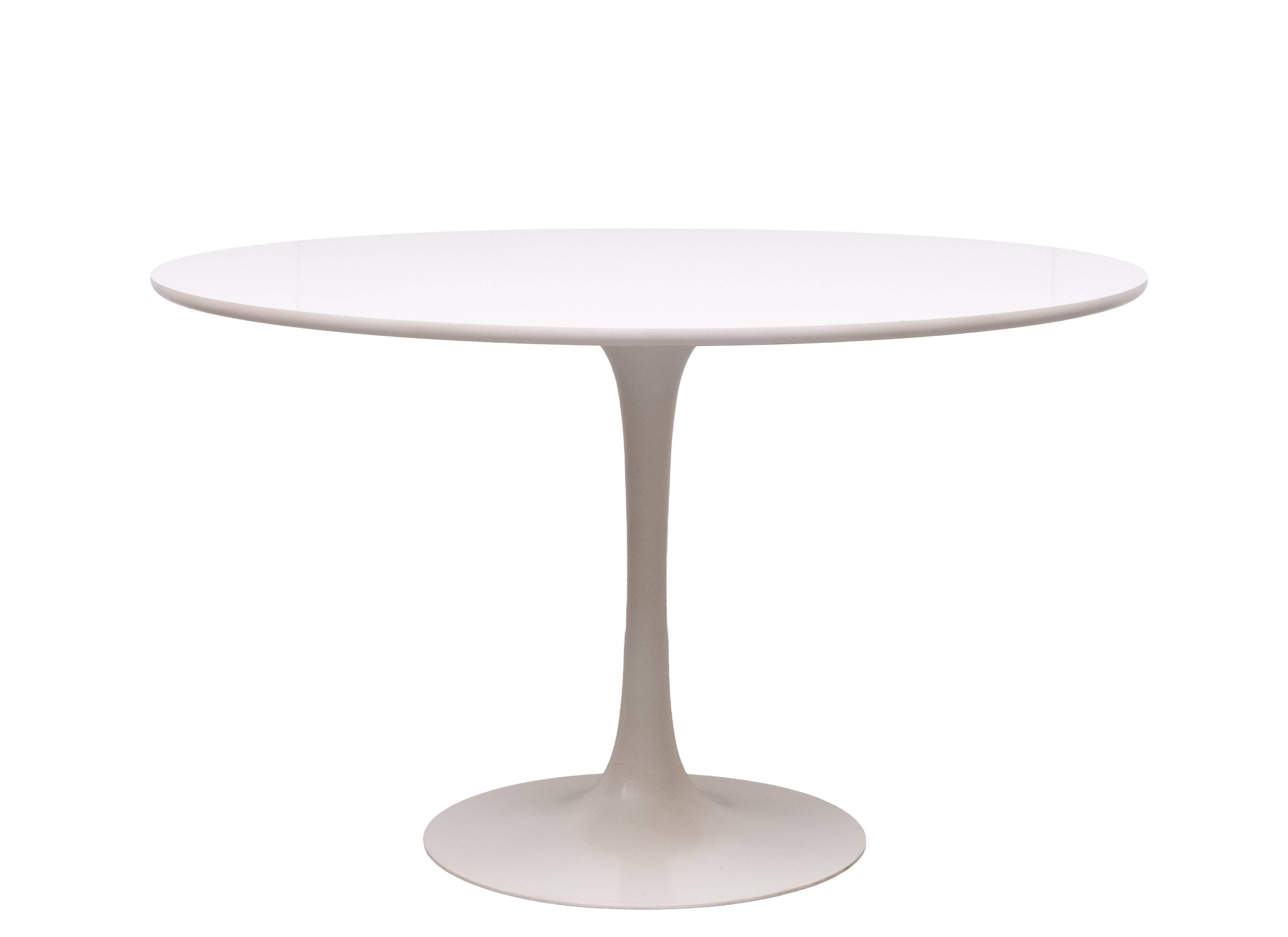 Arkana Round Space Ace Tulip Dining Table Design Maurice Burke 1960s Englan