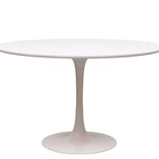 Table à manger Arkana Round Space Ace Tulip Design Maurice Burke années 1960 Angleterre