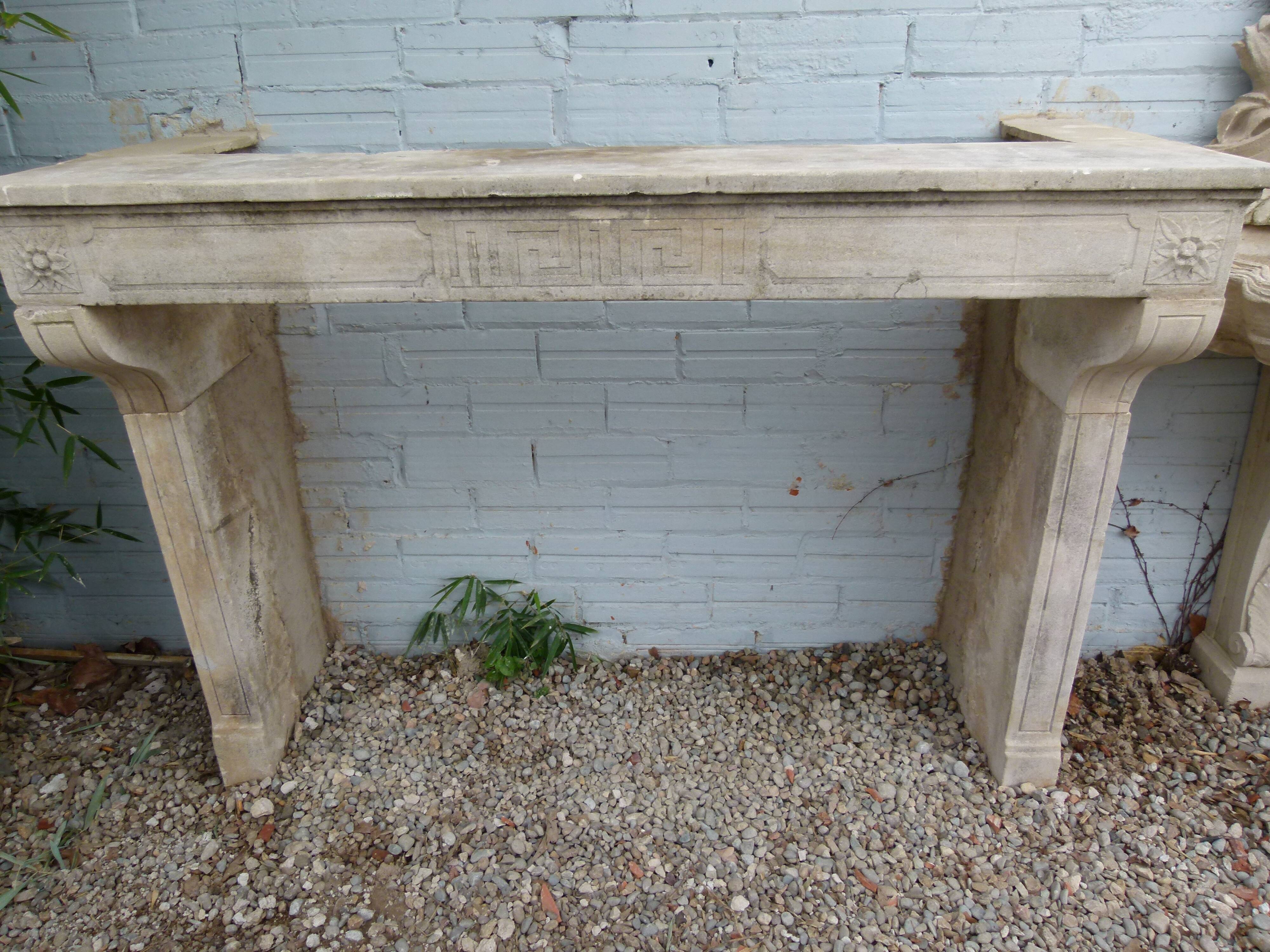 Stone fireplace XVIII