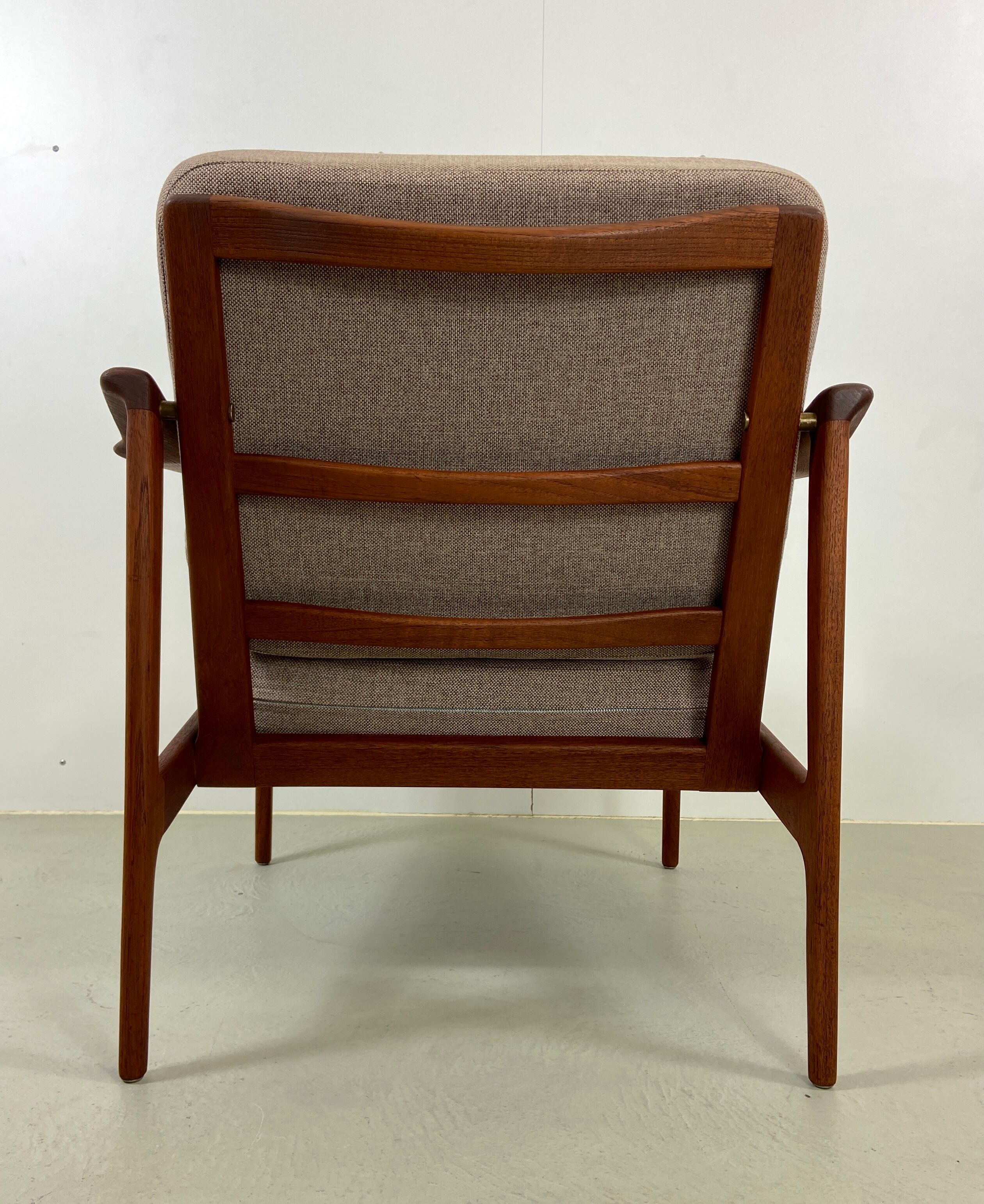 Danish teak armchair by Ib Kofod-Larsen for Selig