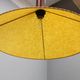 1970s Scandinavian counterbalance pine floor lamp, new paper shade