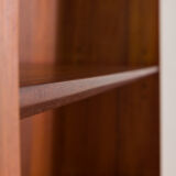 Johannes Sorth Nexo two sections bookcase with a secretaire in teak, Danish, 60s