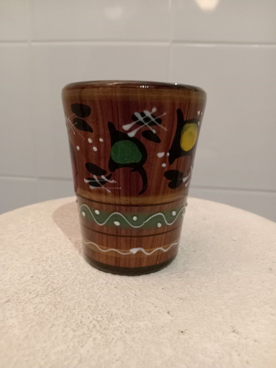 Deruta glasses, 1960s, set of 4
