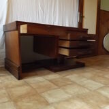 Desk oak art deco 1940
