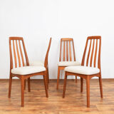 Mid-Century Teak Dining Chairs by Benny Linden, 1970s, Set of 4