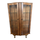 Vitrine anglaise Galbée