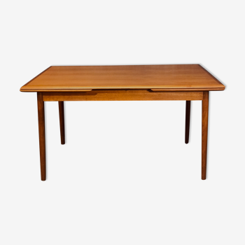 Mid century teak extending table designed in the 60