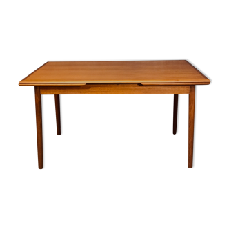 Mid century teak extending table designed in the 60