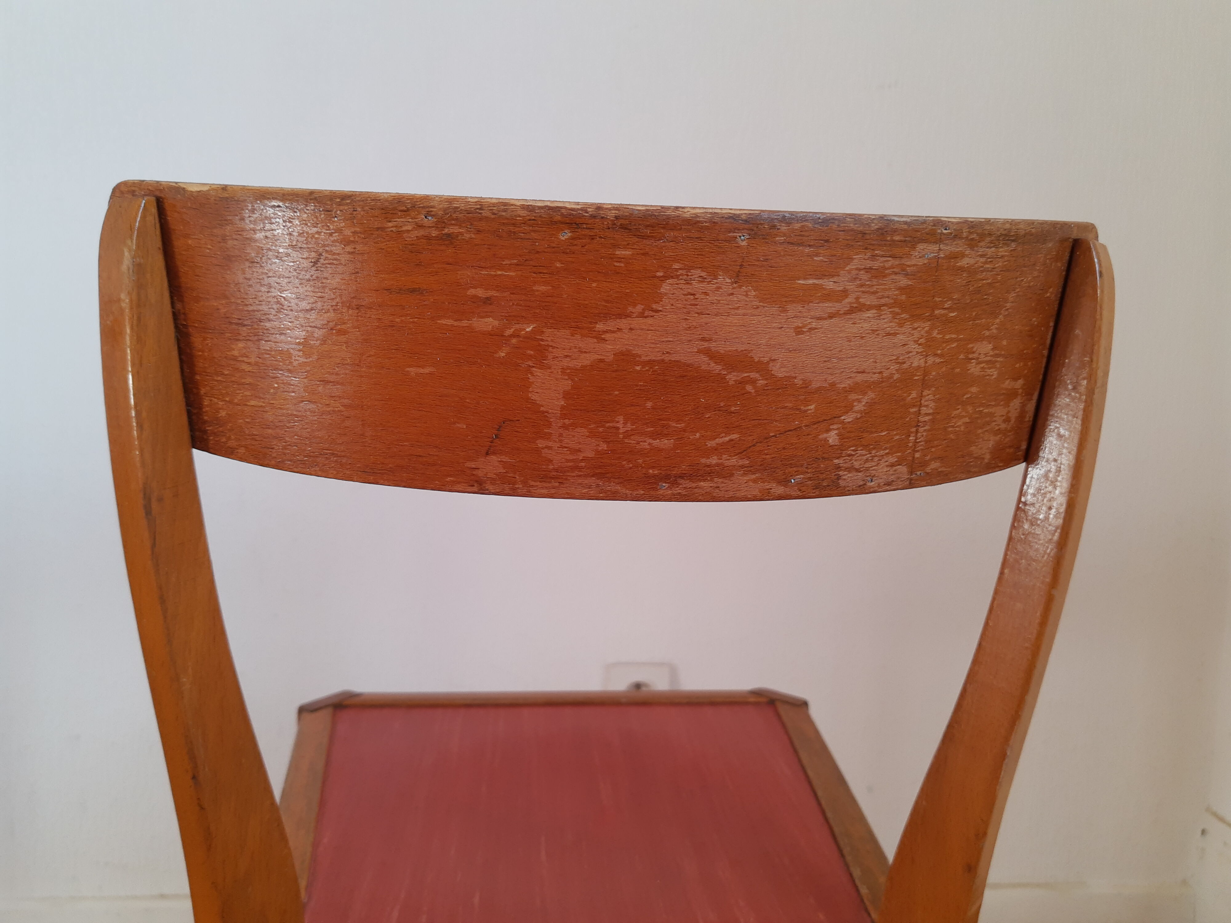 Suite of 4 chairs vintage bistro Diago