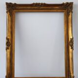 Gilded and molded wooden frame