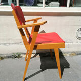 Scandinavian bridge armchair, 1950